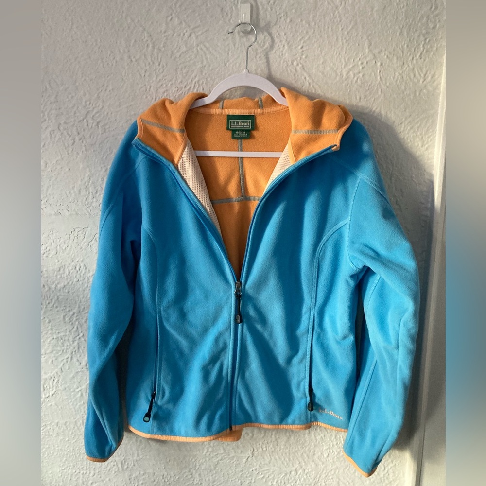 L.L. Bean Fleece Zip-Up Jacket (L)